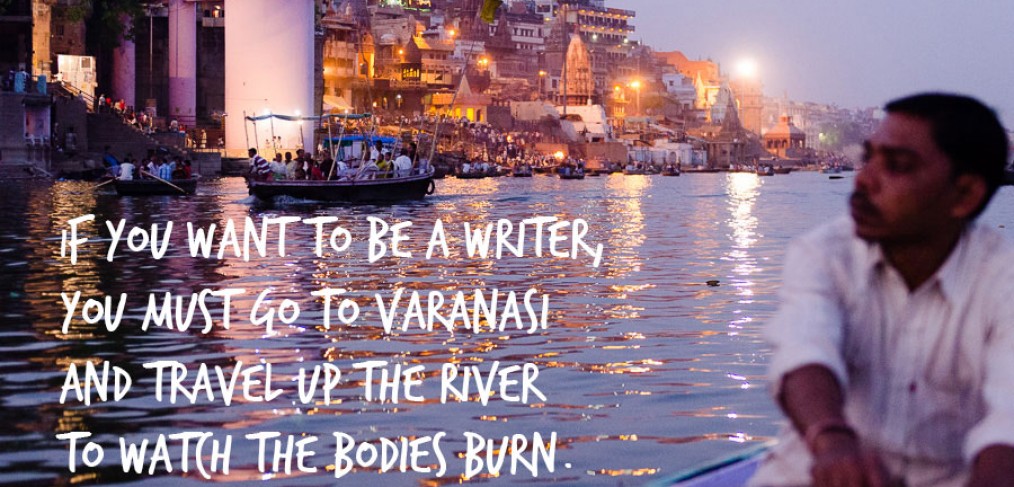 Burning ghat at Varanasi