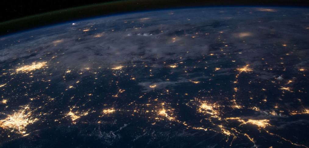 world from space