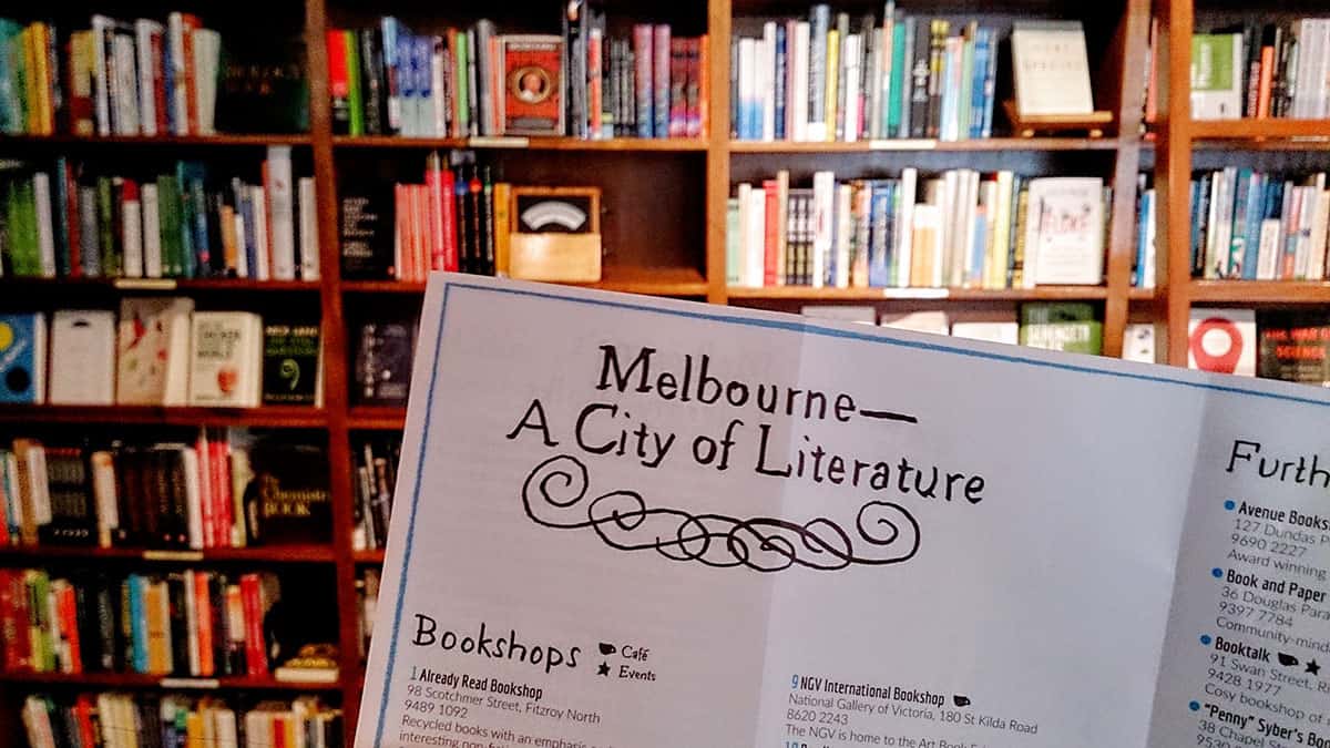 Walking the Melbourne City of Literature in Pictures – Part I