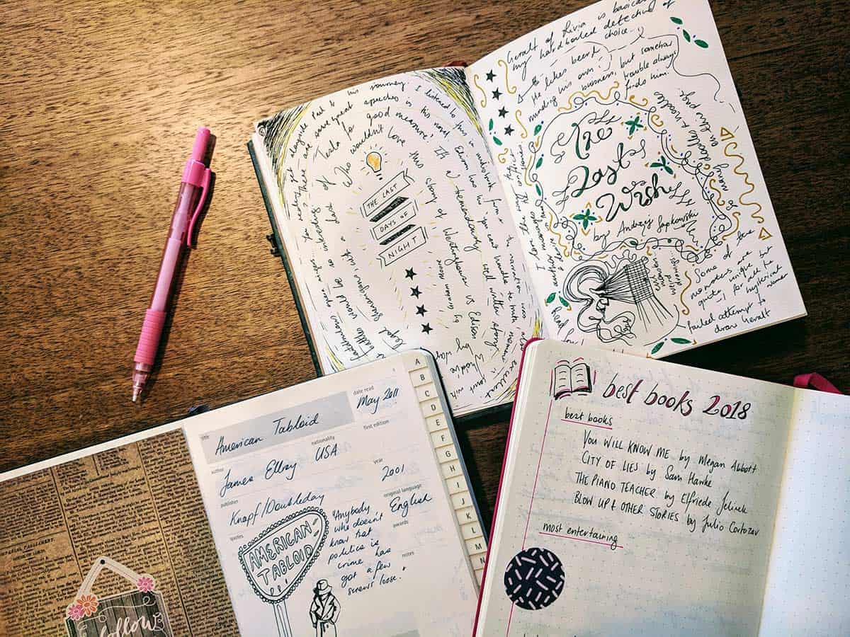 How to start a beautiful book journal